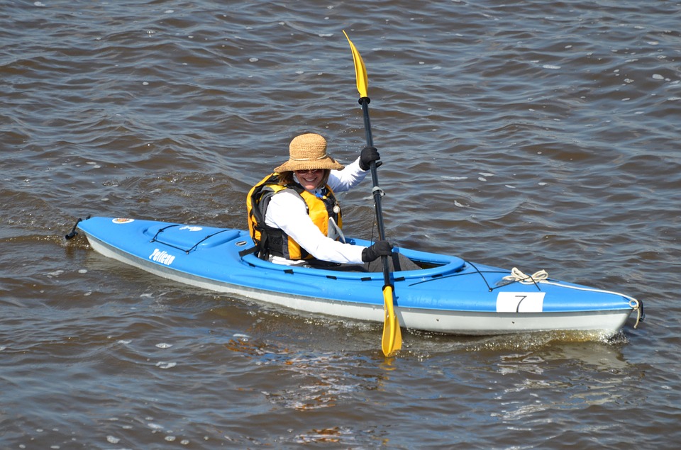 kayak paddling