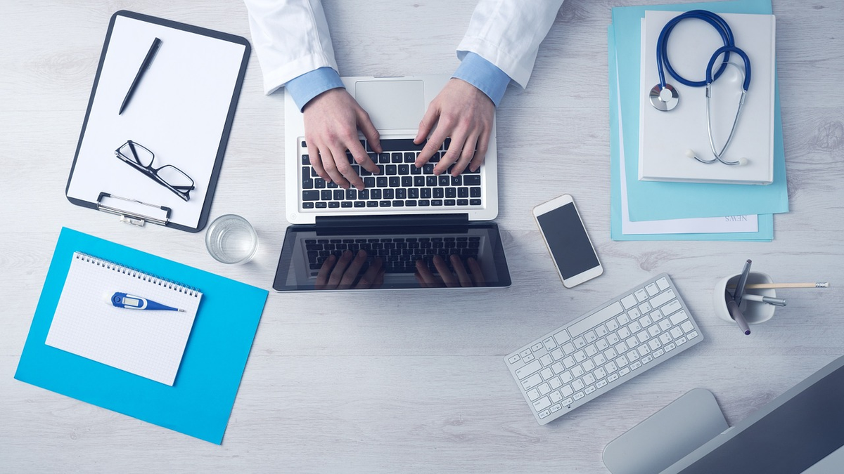 doctor at work